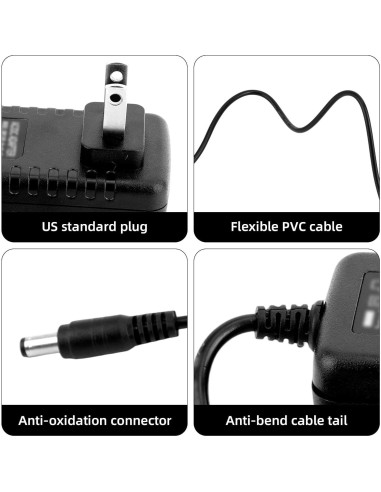 Adaptador 12V Audio Technica AT-LP60X AT-LP120XUSB-BK 1.8m