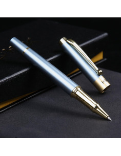 Bolígrafos HSK de lujo azul 0.5mm en caja de regalo 2