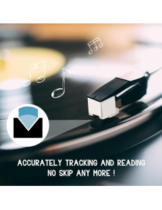 Aguja de Reemplazo ATN3600L Audio-Technica + 2 Cepillos 2