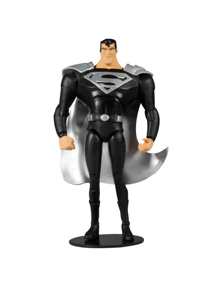 Figura de Acción McFarlane Toys Superman Traje Negro 17.78 cm