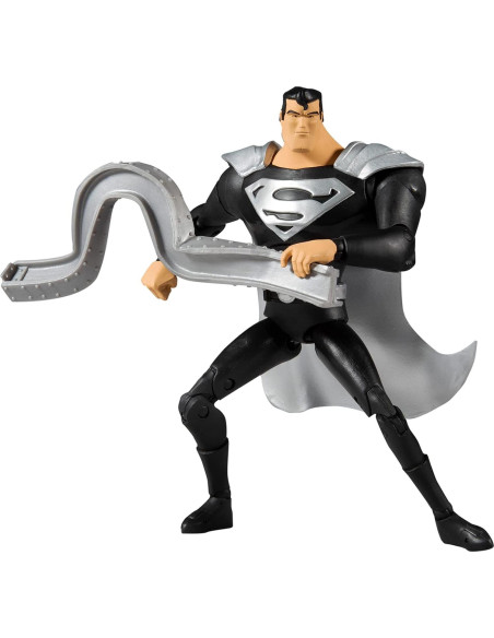 Figura de Acción McFarlane Toys Superman Traje Negro 17.78 cm