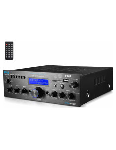 Amplificador Estéreo Inalámbrico Bluetooth Pyle PDA9HBU 200W