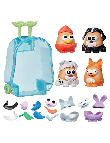 Set de Juguetes Potato Head Pet-Tato Tots con 31 Piezas