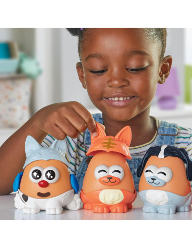 Set de Juguetes Potato Head Pet-Tato Tots con 31 Piezas