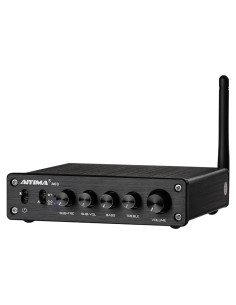 Amplificador AIYIMA A03 2.1 Canales 200W Bluetooth HiFi