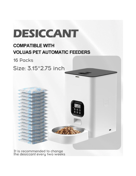 16 Paquetes de Bolsas Deshidratantes Harich CurLife para Mascotas