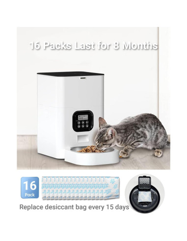 16 Paquetes de Bolsas Deshidratantes Harich CurLife para Mascotas