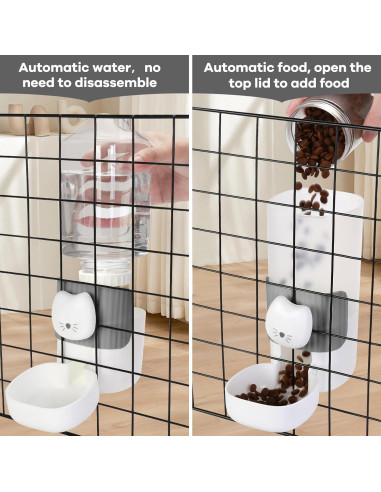 Dispensador Automático de Comida y Agua Yummy Sam 0.8L