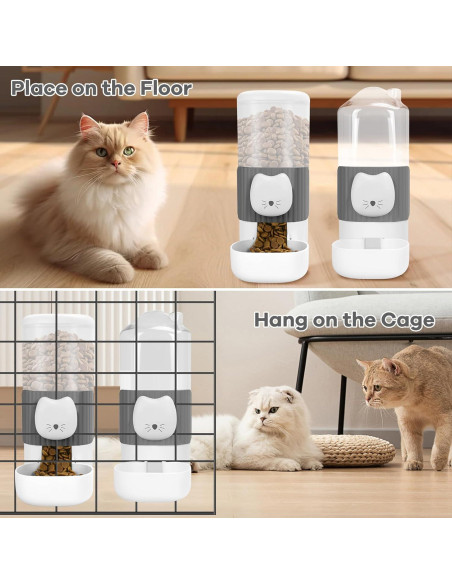 Dispensador Automático de Comida y Agua Yummy Sam 0.8L