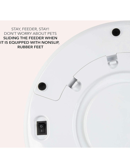 Dispensador Automático de Comida Arf Pets 5 Comidas 1 Taza