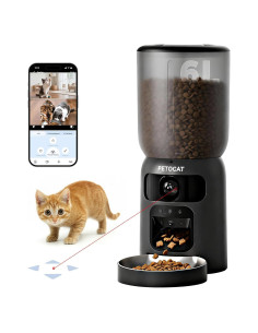 Comedero Automático PETLIBRO 6L con Doble Cámara HD 2K y Wi-Fi