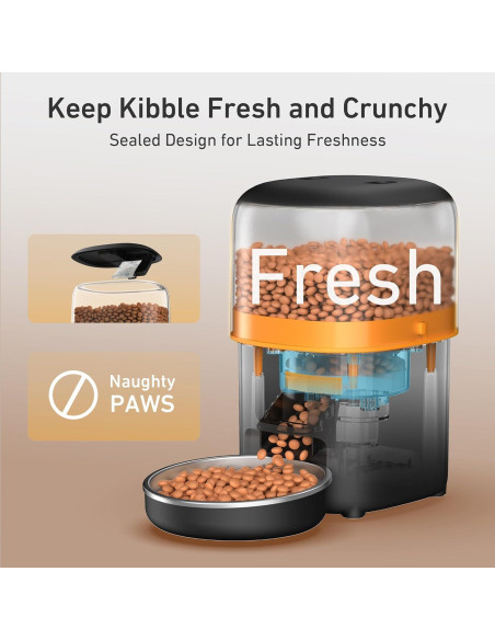 Comedero Automático para Gatos Yuposl 2L con Programación