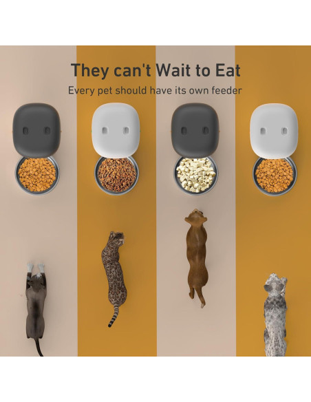 Comedero Automático para Gatos Yuposl 2L con Programación