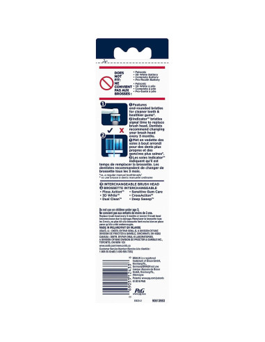 Cabezas de Cepillo Oral-B Precision Clean - Paquete de 2