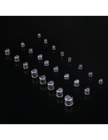 Kit de 400 Capacitores Electrolíticos Aluminio 0.1uF-1000uF