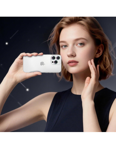 Protector de Lente de Cámara Casetego para iPhone 16 Pro Max/Pro 9H