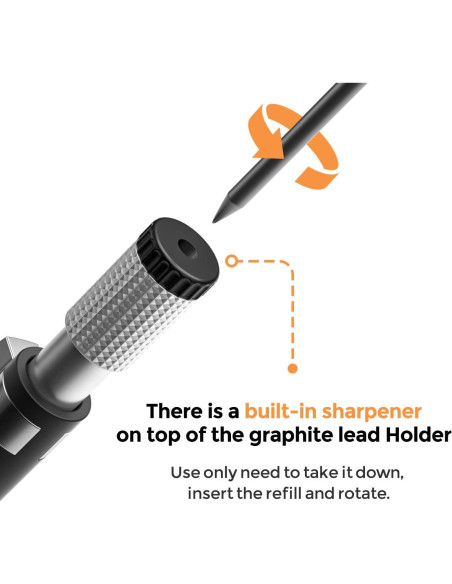 Conjunto de Lápices Mecánicos Nicpro 11 Piezas 2mm con Repuestos