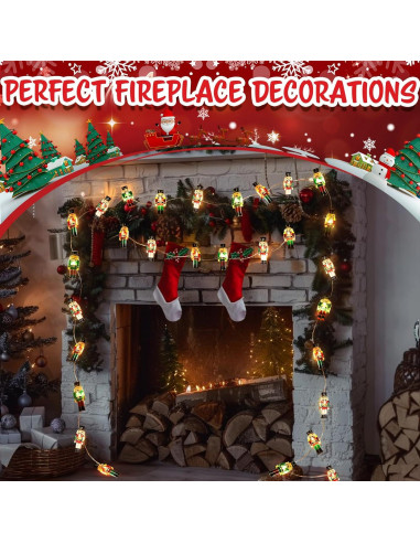 Luces de Cuerda LED Coquimbo 3M 30 Soldados de Juguete