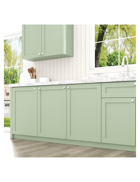 Papel Tapiz Autoadhesivo Verde Claro Wallderful 40x1000 cm