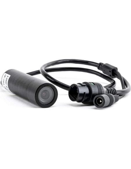 Cámara de Vigilancia IP HD PEGATISAN 3MP Mini Bullet