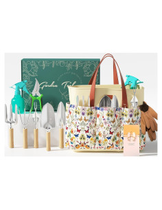 Conjunto de Herramientas de Jardinería VerdantVibes 9 Piezas