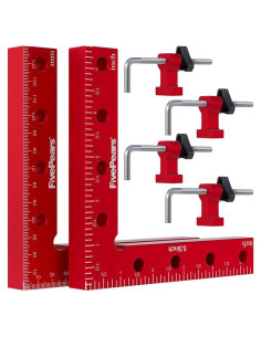 Abrazaderas de Ángulo Recto FivePears 14x14cm 2 Pack