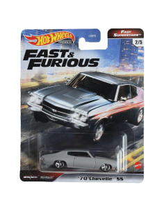 Auto de Colección Hot Wheels '70 Chevelle SS Gris