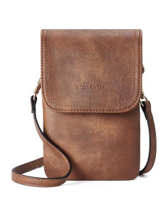 Bolsa Cruzada Pequeña BOSTANTEN de Cuero Vegano para Mujeres