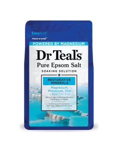 Sal de Epsom Pura Dr Teal 1.36 kg con Magnesio y Minerales