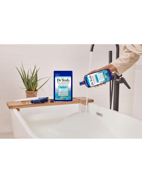 Sal de Epsom Pura Dr Teal 1.36 kg con Magnesio y Minerales