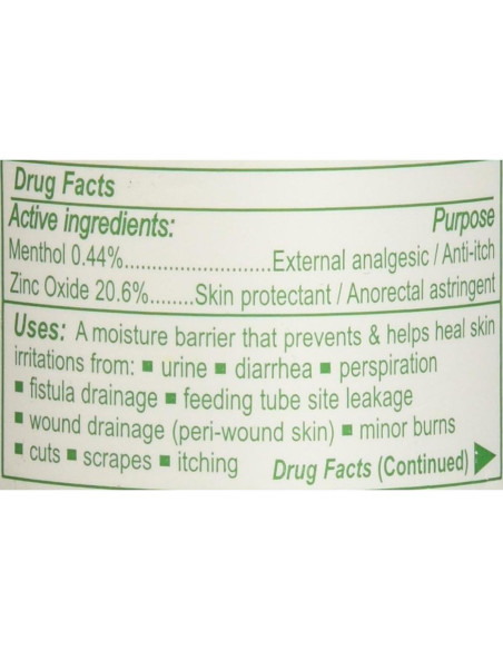 Pomada Calmoseptine para erupciones por pañal - 6 frascos de 70.9g