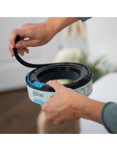 Recargas Diaper Genie 270 Pañales - Paquete de 8 - Max Odor Lock