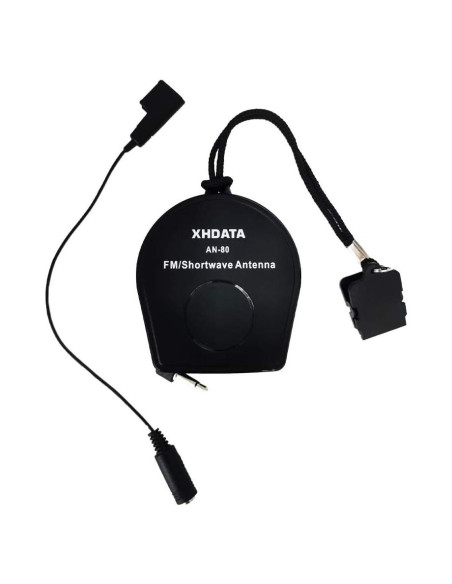 Antena Externa XHDATA AN-80 para Radio FM y Ondas Cortas