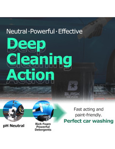 Jabón Concentrado para Lavado de Autos Blask 500 ml - Espuma Rica 2