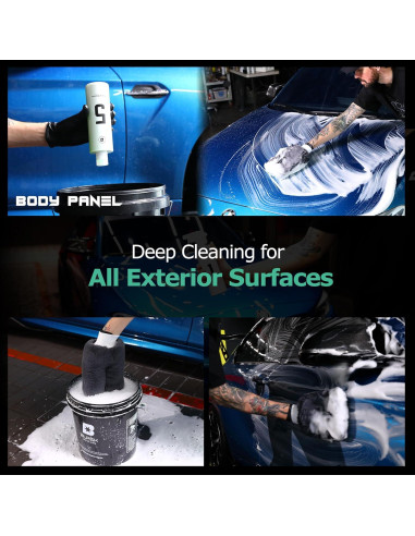 Jabón Concentrado para Lavado de Autos Blask 500 ml - Espuma Rica