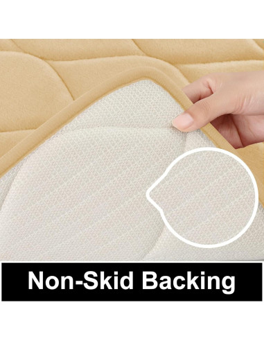 Juego de 3 Alfombrillas de Baño Colorxy - Antideslizantes y Absorbentes