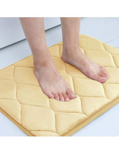 Juego de 3 Alfombrillas de Baño Colorxy - Antideslizantes y Absorbentes