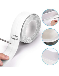 Cinta de Sellado Autoadhesiva PE Solikdm 38mm x 6.4m - 2PCS 2