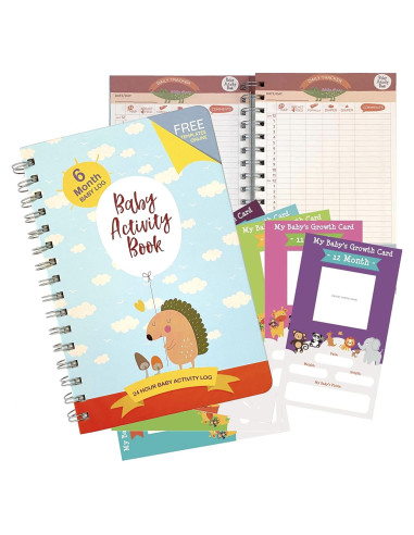 Diario Médico para Bebés Básicos Médicos - Registro Diario A4