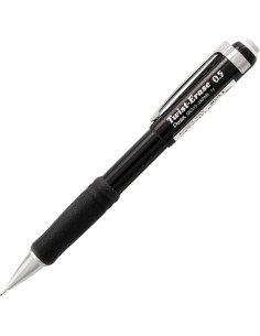Lápiz Mecánico Pentel Twist-Erase III 0.5mm Negro Paquete 12 2
