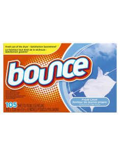 Sábanas de Lino Bounce 105 Contenido - Antiestáticas y Suavizantes