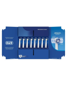 Cabezas de Cepillo de Dientes Oral-B Precision Clean - 8 Unidades