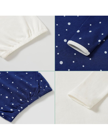 Bata de dormir 100% algodón Minicoco para bebés 0-6 meses