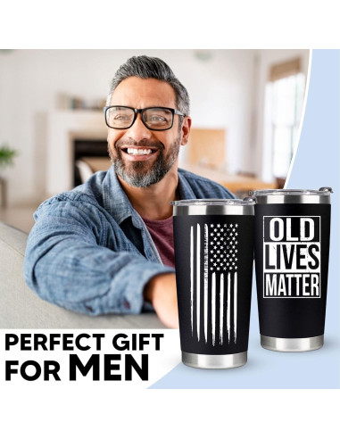 Taza Divertida VIWIS 20oz para Hombres - Regalos Cumpleaños