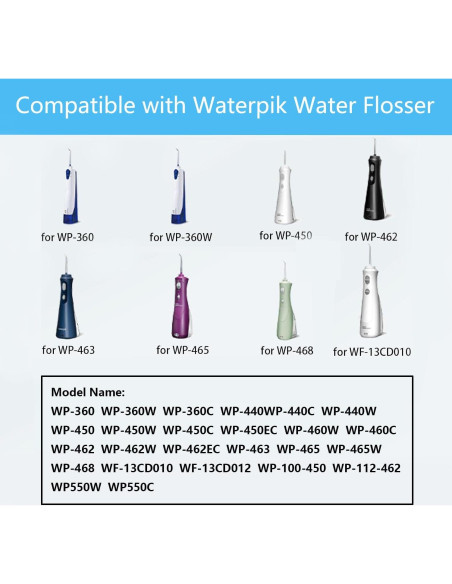 Cable de Carga USB de Reemplazo Waterpik WP-400 WP-360