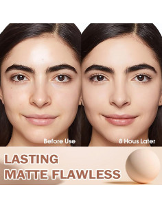 Polvo Compacto evpct 9.92g 01 Marfil Clásico Larga Duración 2