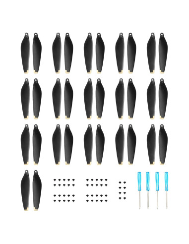 32 Hélices Craznick Mini 4 Pro Bajo Ruido + Tornillos y Destornilladores