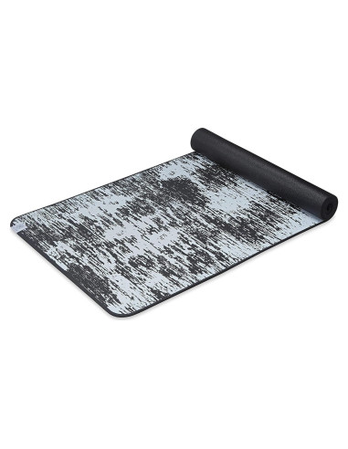 Esterilla de Yoga Gaiam 6mm Antideslizante Obsidiana