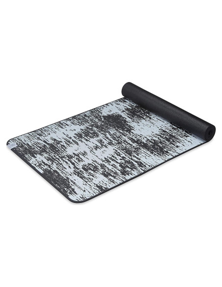 Esterilla de Yoga Gaiam 6mm Antideslizante Obsidiana