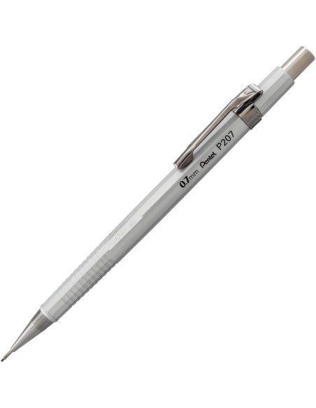 Lápiz Mecánico Metálico Pentel Sharp 0.7mm Paquete de 4 Lápiz Mecánico Metálico Pentel Sharp 0.7mm Paquete de 4